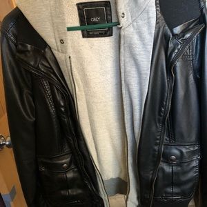Obey Leather Jacket